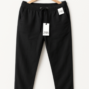 Cotton Trouser - Black