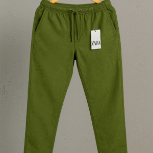 Cotton Trouser - Olive
